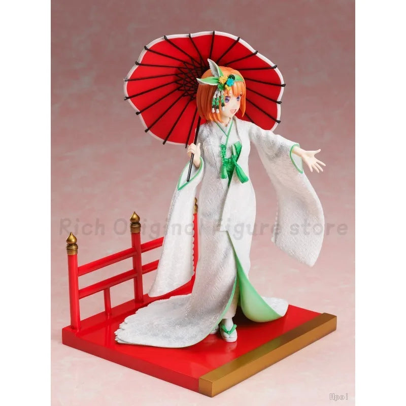In Stock F:NEX The Quintessential Quintuplets Nakono Yotsuba - White and No Dirt-1/7 Anime Characters Figures Collection Models
