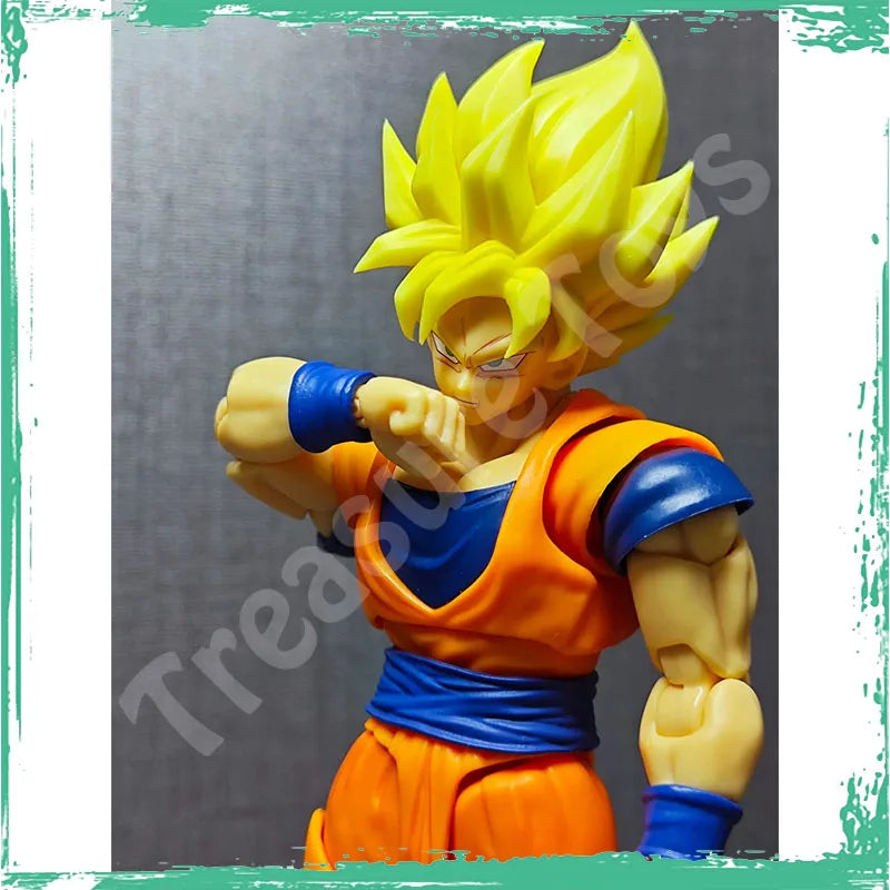 Demoniacal Fit Son Goku Figure Dragon Ball Super Saiyan Son Goku Martialist Forever Anime Action Figures Model Gifts Toys