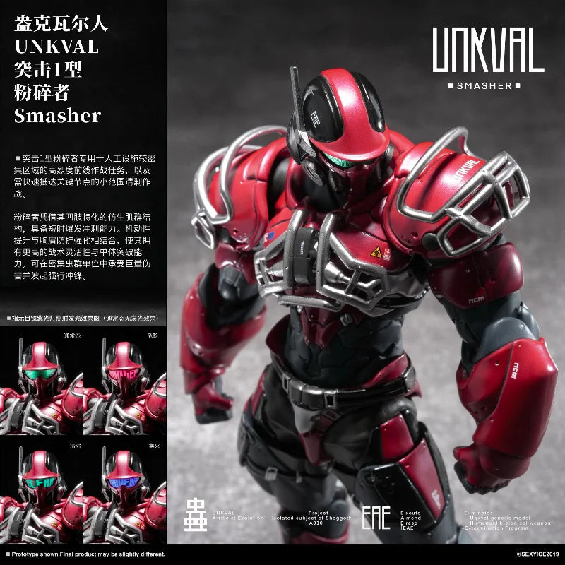 Auf Lager SEXY ICE Studio 1:12 UNKAVL CRUSHER Insektenserie Angriffstyp-1 Actionfigur Anime Modell Innerhalb von 48 Stunden