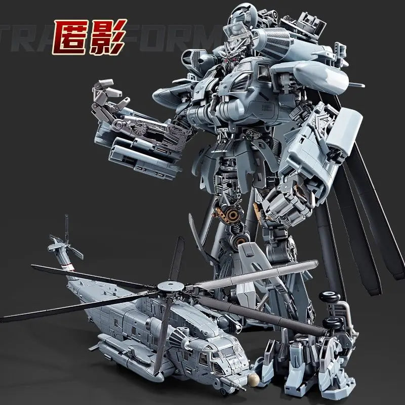 Deformation Robot Blackout M05 Transformation Toys Helicopter W8086 Action Figure Model Gift