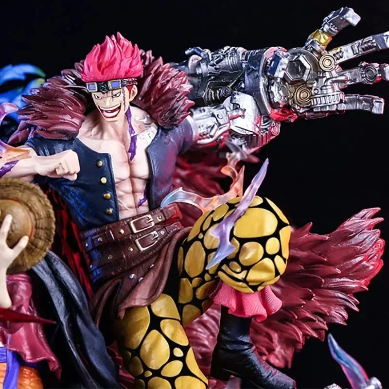 23cm Anime One Piece Figures Luffy Trafalgar 3 Captain One Piece Action Figures Figurine Collection Ornament PVC Model Toys Gift