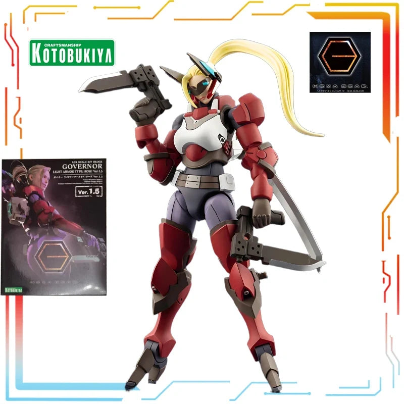 Kotobukiya Hexagonal Gear 1/24 Mech Assembly Series Bishop's Dental Machine Anime Action Figure Model Toy Festival Gift for Boys
