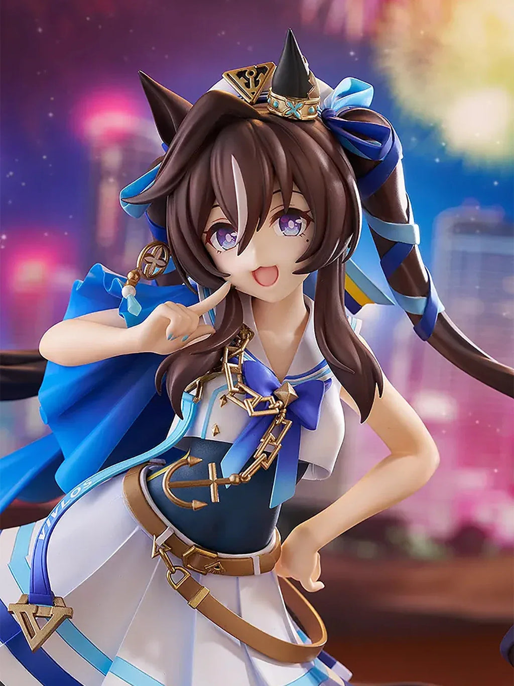 Original Genuine Good Smile Company Prepainted Umamusume: Pretty Derby Vivlos 1/7 H=235mm Anime Figure Collection Decoration
