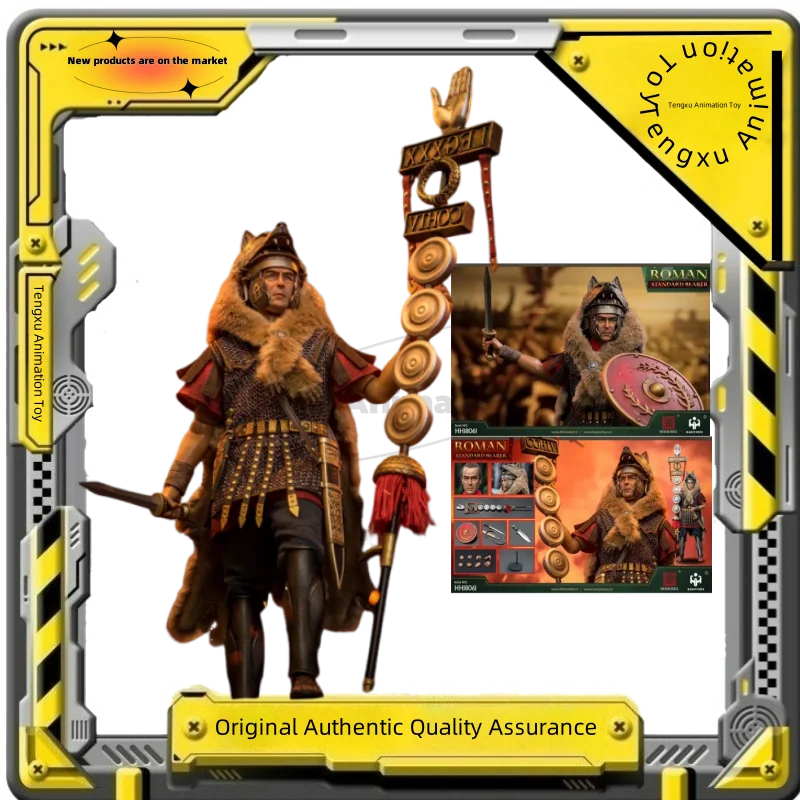 【Spot Goods】HHMODEL & HAOYUTOYS HH18061 1/6 Male Soldier Imperial Legion Rome Flag Bearer Full Set 12'' Action Figure Model