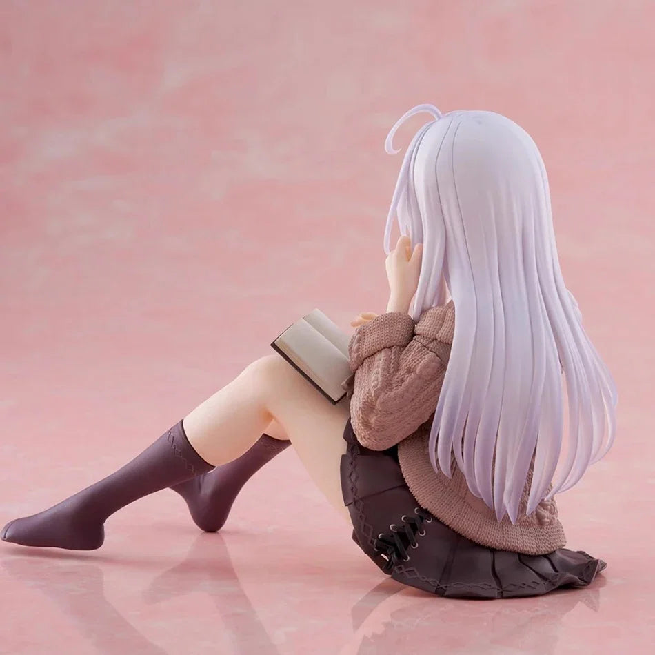 Anime Figure Wandering Witch the Journey of Elaina PVC Desktop Cute Decor Doll Collection Model Statue Toys Doll Christmas Gifts