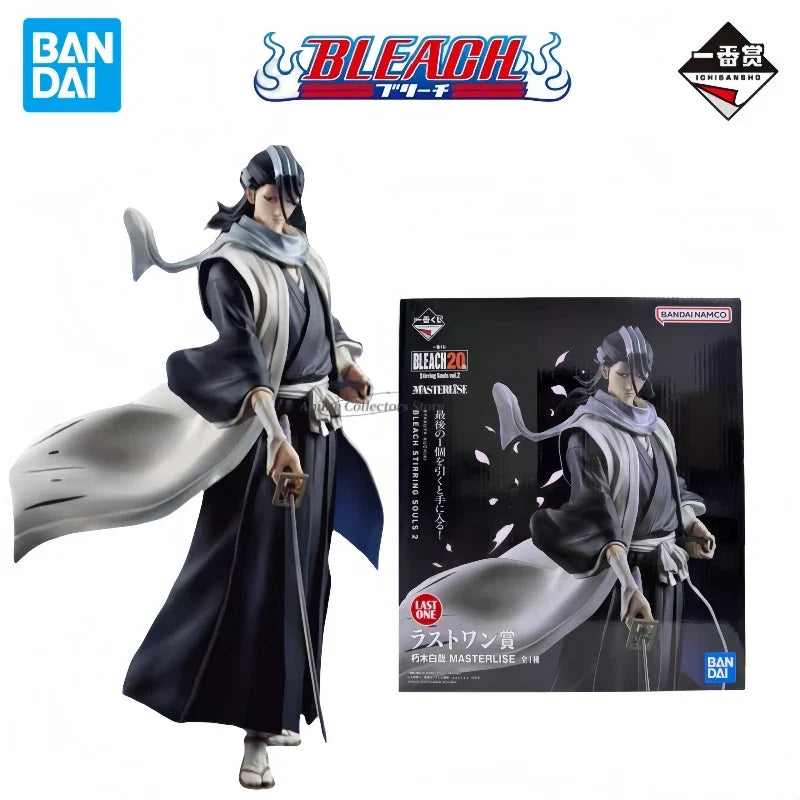 Original Bandai Ichiban BLEACH Stirring Souls Vol.1 Anime Figure Kurosaki Ichigo Action Toys Boys Girls Gift Collectible Model
