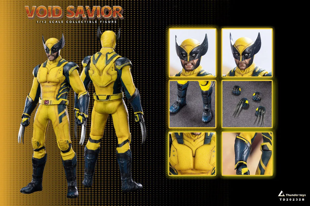 In Stock Original Thunder Toys 1/12 Void Saviour TD20232 Deadpool Wolverine 6inch Full Set Action Figure Model Toys