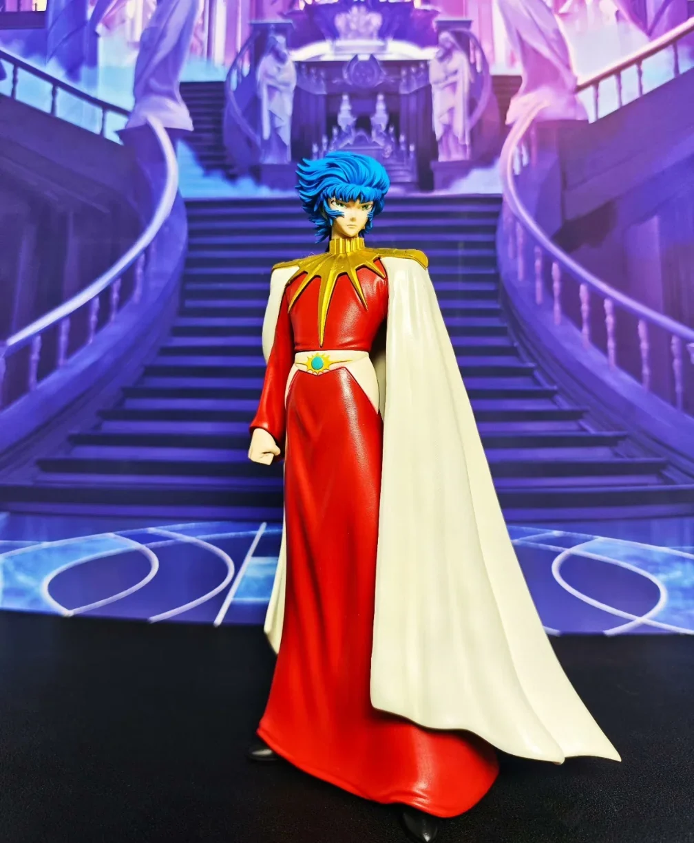 Rare Model Saint Seiya Abel and His Coronis Saints: Aldoras of Carina, Berenike of Coma Berenices, Jaoh of Lynx Statue Figures