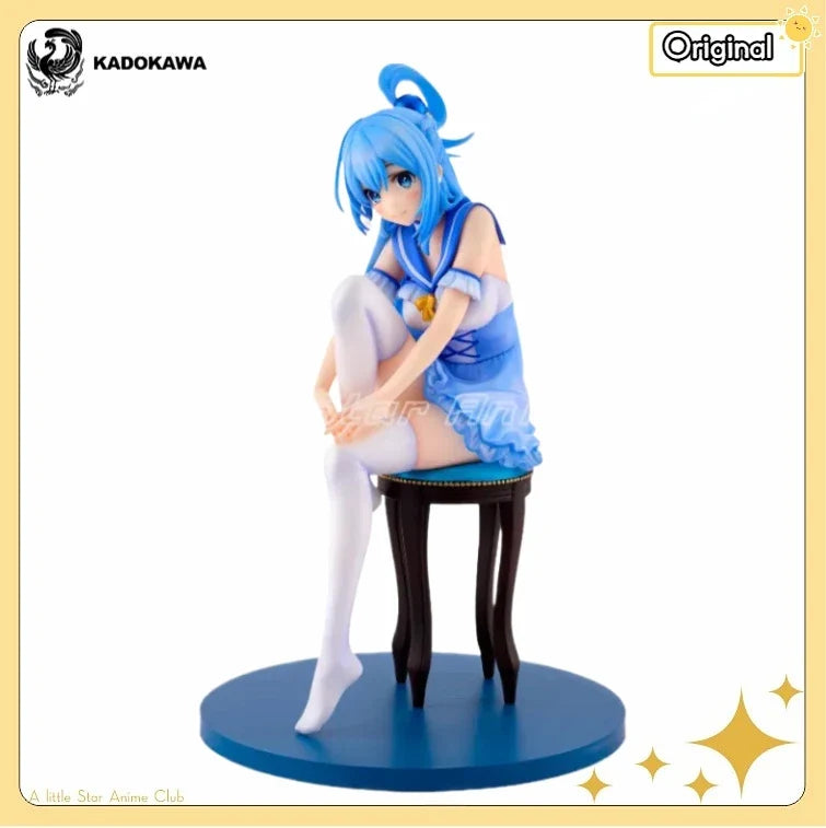 【Pre Sale】Original KADOKAWA KDcolle Kono Subarashii Sekai Ni Shukufuku O! Aqua Pajamas Animation Figures Toys Ornaments Model