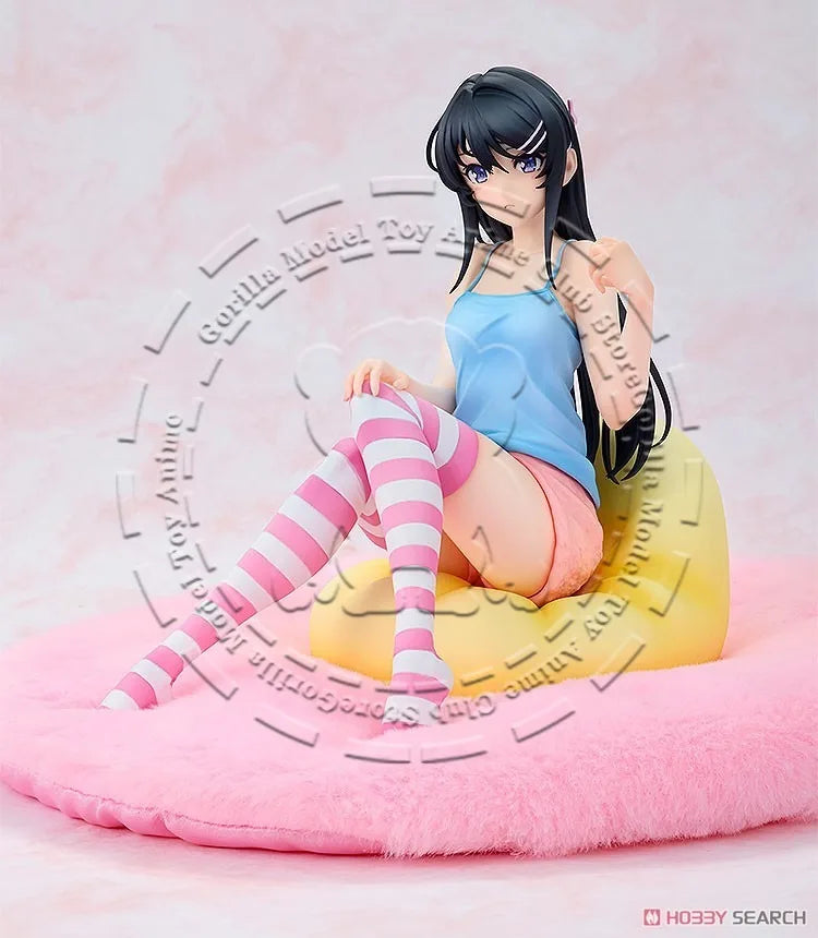 In Stock Original KADOKAWA KDcolle Figure Model Mai Sakurajima Hoodie Look Rabbit Ears ver. 175mm Seishun Buta Yaro Collectible