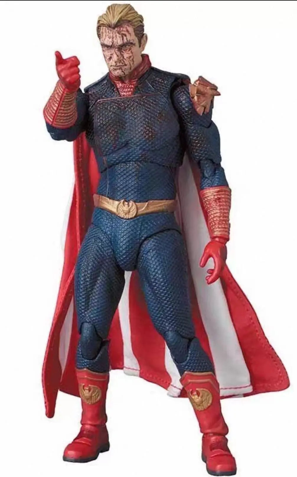 Stock Mafex 269 The Boys Homelander 1/12 Action Figure Bloody Version Limited Edition Collectible Gift