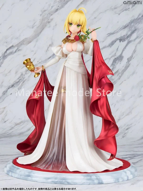  KADOKAWA Original Saber/Nero Claudius Venus's silk ver. 1/7 PVC Action Figure Anime Model Toys Collection Doll Gift