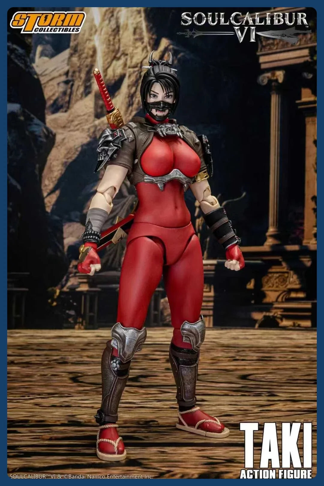 STORM Soul Ability 6 Knife Soul 6 Female Ninja Duoxi TAKI Six-inch 1/12 Movable Doll in Stock Model Kids Toy Gifts Anime Series
