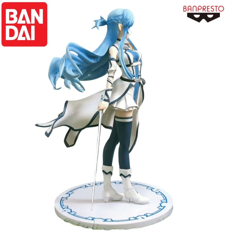 Bandai In Stock Original Banpresto Yuuki Asuna Doll Brand New Boxed Action Figure Animation Peripherals Anime Characters Garage