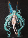 Anime 33cm Hatsune Miku Butterfly Ji Series Quadratic Element Sexy Beautiful Young Girl Pvc Model Toys Collect Ornaments Gifts