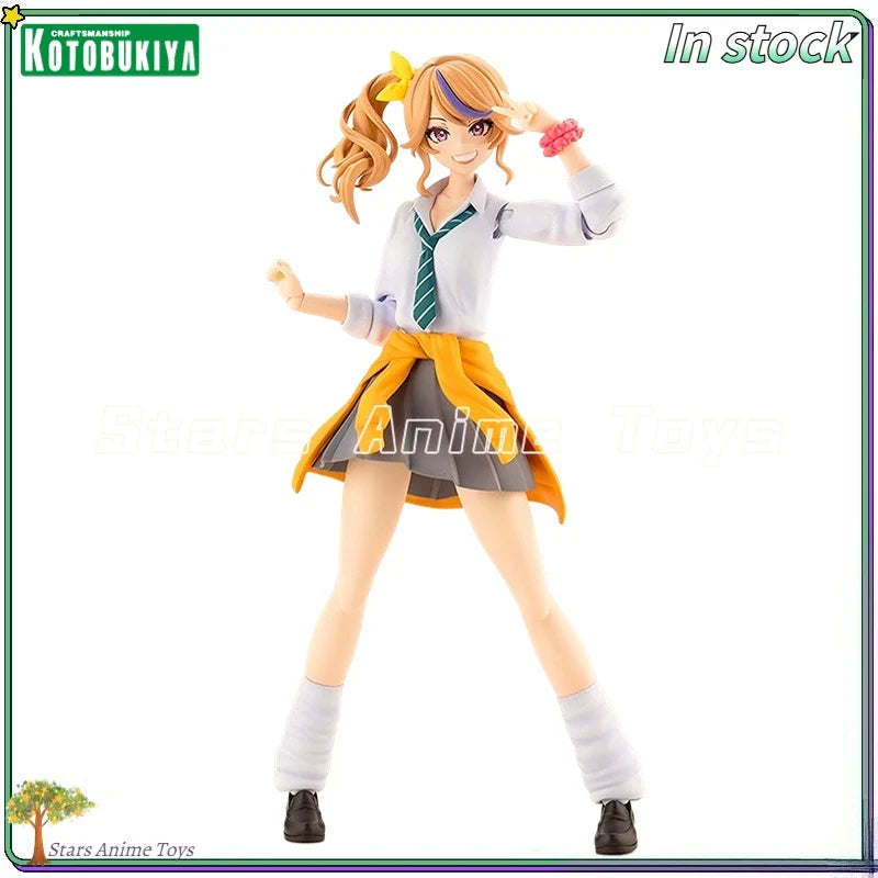 In Stock Original Kotobukiya MUV-LUV Girls' Garden Seira Mint‌ 1/10 Reifa High School Summer Clothes Anime Figure Toy Gift