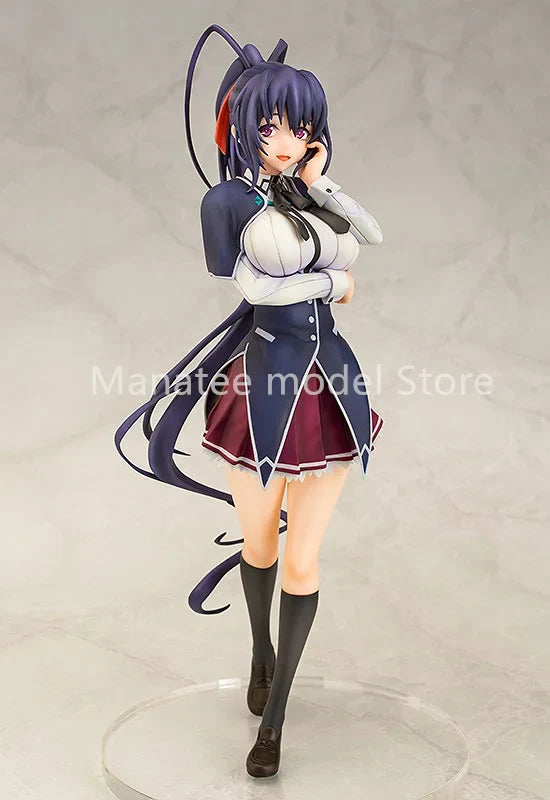 100% Original: Anime High School DxD HERO Himejima Akeno 25cm Action Figure Anime Figure Model Toys Figure Collection Doll Gift