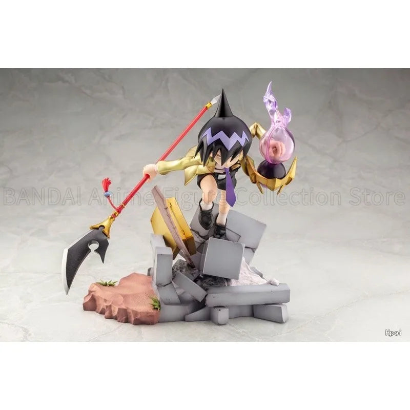 Original Kotobukiya ARTFX J SHAMAN KING Dao Lian Toy Model Decoration