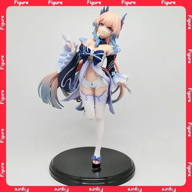 26cm Genshin Impact Figures Sangonomiya Kokomi Figure Cute Girls Statue Figurine Model Doll Collection Room Decoration Toy Gifts