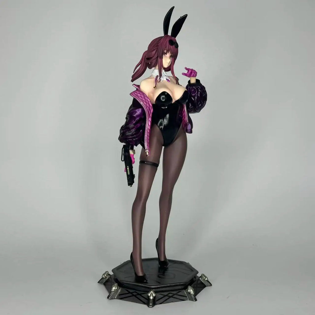 Genshin Impact beautiful girl series standing posture Kafka Rabbitism anime statue model handmade decorations