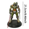 21.5cm/8.46in Doom Eternal Anime Game Figure Doom Slayer Action Figure Room Decorations PVC Adult Collection Model Doll Toys