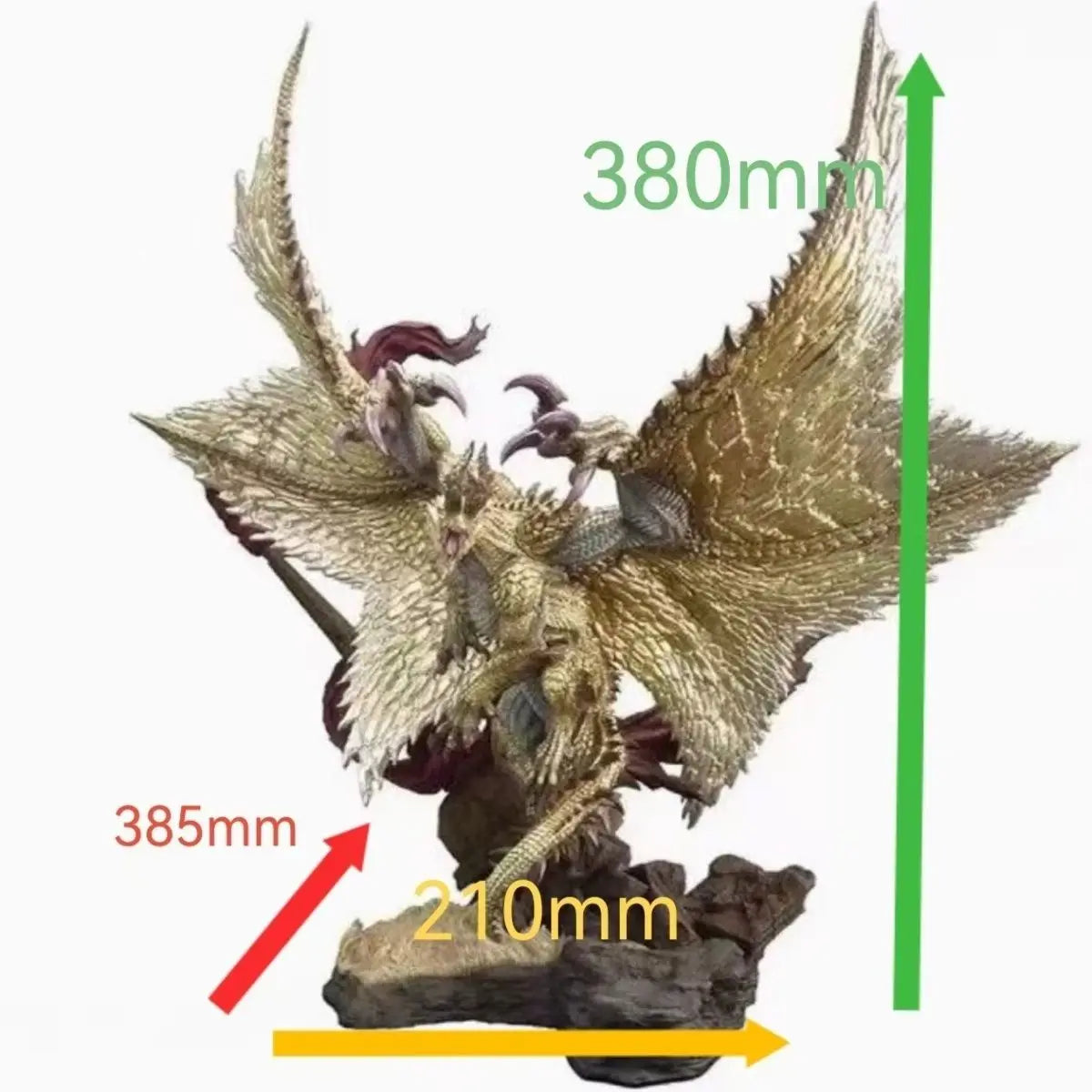 Original Shagaru Magala Cfb Monster Hunter ModèLe De Jouets De Collection Ornements De Cadeau Collection Statue Model Toy Gifts