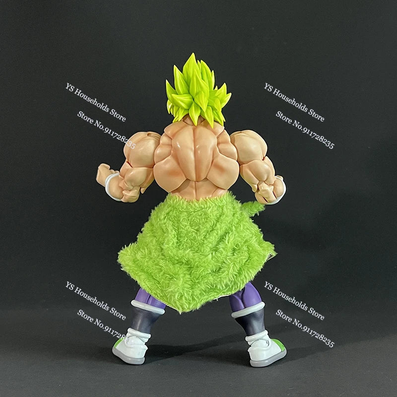 1/12 Scale Super Saiyan Broli Anime Soldier Deep/Green Mini Hemline Toys Accessory For Dragon Ball 6" Shf Figure Decoration