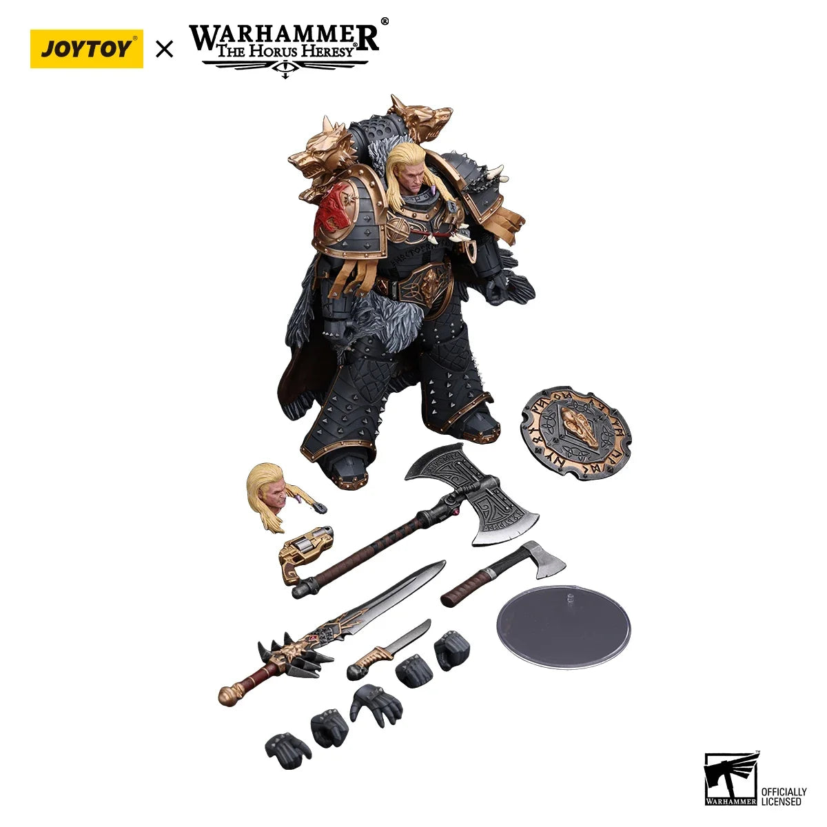 [IN STOCK]JOYTOY 1/18 Warhammer The Horus Heresy Action Figure Space Wolves Leman Russ Primarch of the VIth Legion Model
