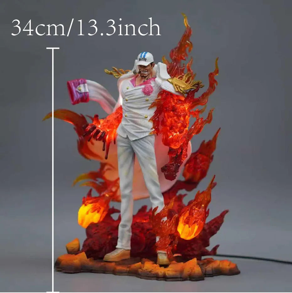 34cm 13.3 inch Anime Sakazuki Action Figures Pvc Statue Desktop Ornamen Collection Statue Model Decoration Room Desk Toys Gifts