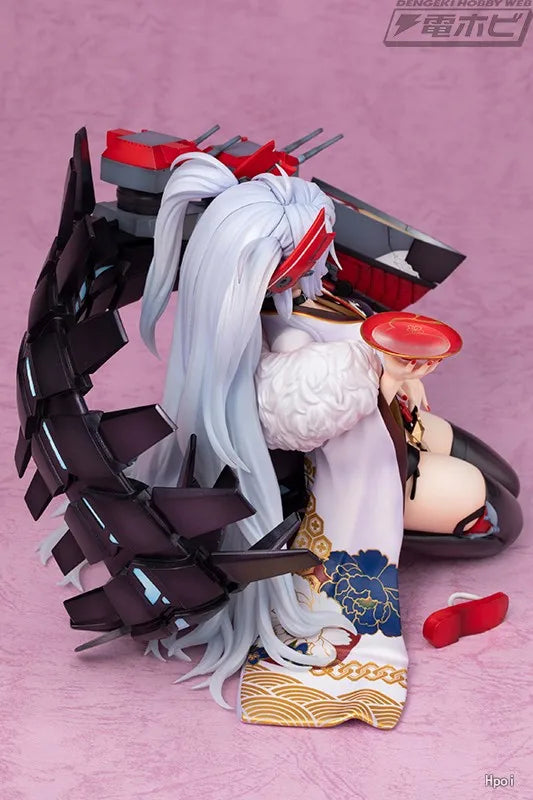 Original in Stock KOTOBUKIYA  Azur Blue Route Prince Eugen Baihualu 1/7 Figures Model Toys Collection Ornaments Gifts