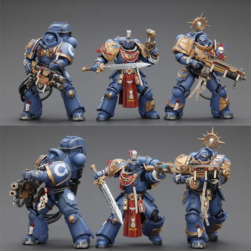 JOYTOY Warhammer 40K Ultramarines Heavy Relic Primus Armor 1/18 Action Figures Heavy Artificer Armor Game Model Collectible Toys