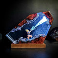 Dragon Ball Surrounding Model Night Light Wukong Shock Wave Surrounding Dragon Ball Resin Night Light Birthday Gift