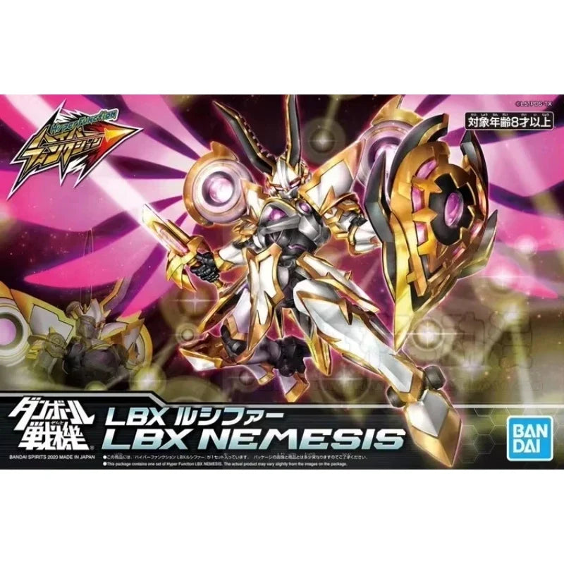 BANDAI Original Authentic in Stock WAR LBX HUNTER Anime Action Figure Assembly Collection Series Model Cartoon Character
