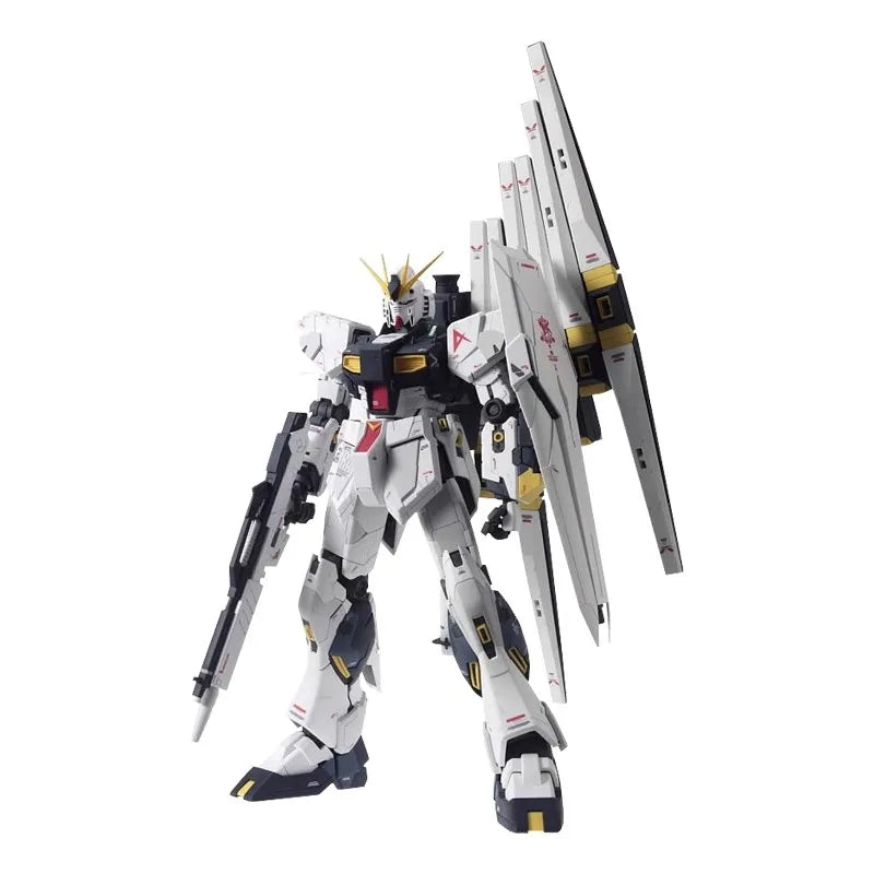 Bandai Original MG Master Grade Series MG162 RX-93 Ν Gundam Ver.Ka Anime Assemble Assembly Figures Model Toys Collectible Model