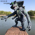 2025 Neue Monster Scunner Leathback Mega Kaiju Trespasser Knifehead Figur Pacific Rim Actionfigur Modell Jungen Geschenke Spielzeug