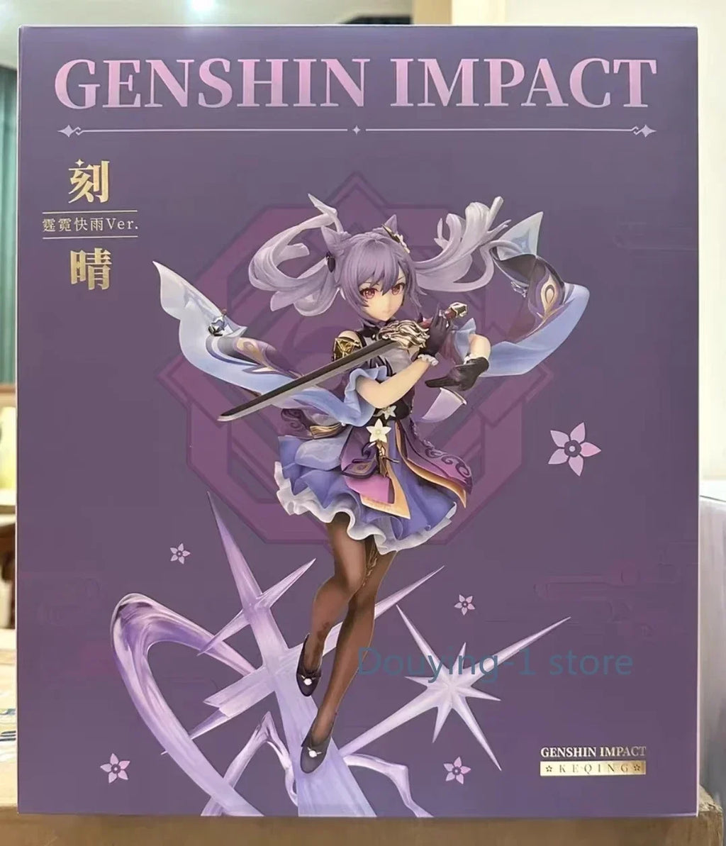 In Stock【APEX/Genshin Impact】Keqing·Thunderstorm Quick Rain Ver.1/7 Static Figure Merchandise Genshin