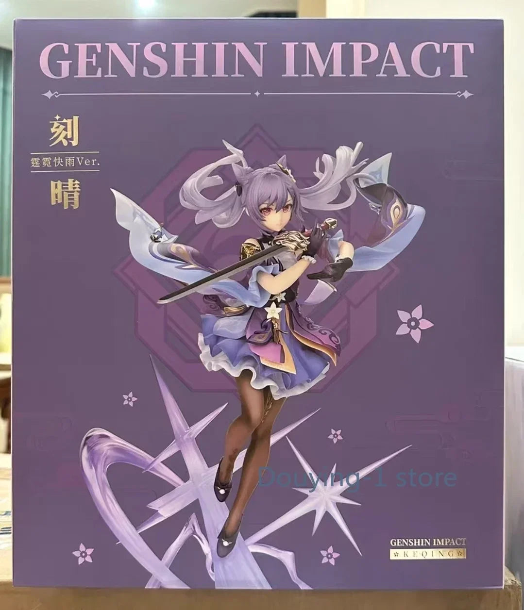 In Stock【APEX/Genshin Impact】Keqing·Thunderstorm Quick Rain Ver.1/7 Static Figure Merchandise Genshin