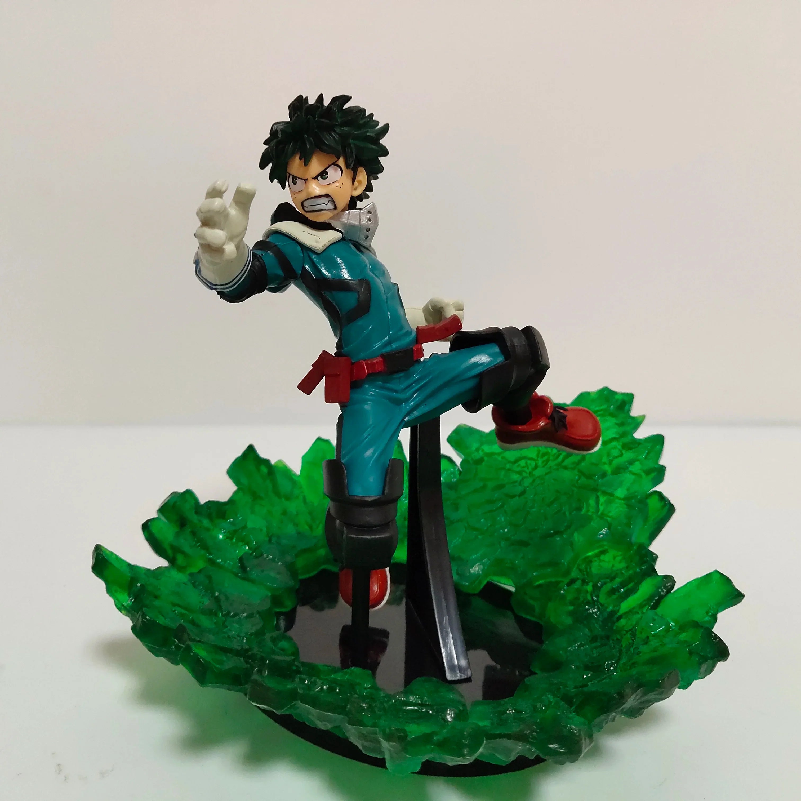 My Hero Academia Anime Midoriya Izuku & Bakugou Katsuki Lamp Led Bulb Action Figures Model Figurine Figure & Base & Lamp DIY