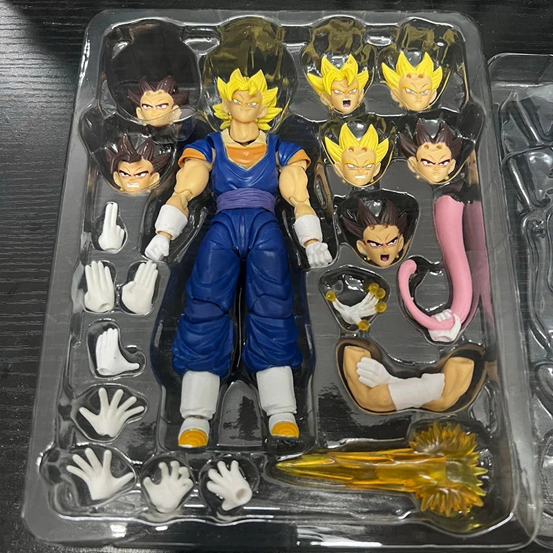 New Demoniacal Fit Dragon Ball Z Figure Vegetto Action Figure Super Saiyan Son Goku Vegeta Anime Figures Collection Statue Toys