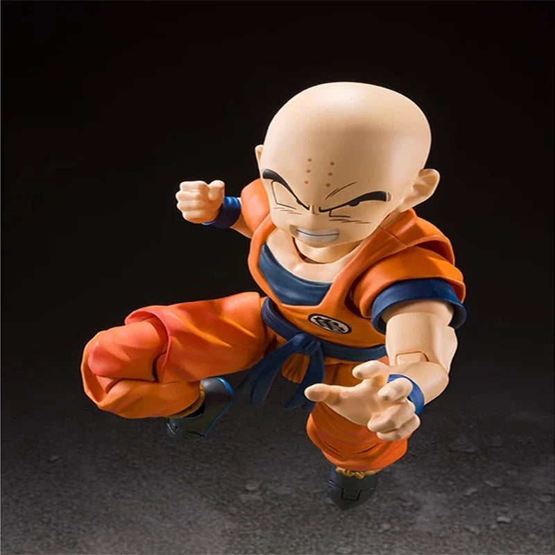 Original Sh Figuarts Shf Dragon Ball Krillin 2.0 Stronger Man of The Earth Action Figure Model Anime Toys FigureGift Figure