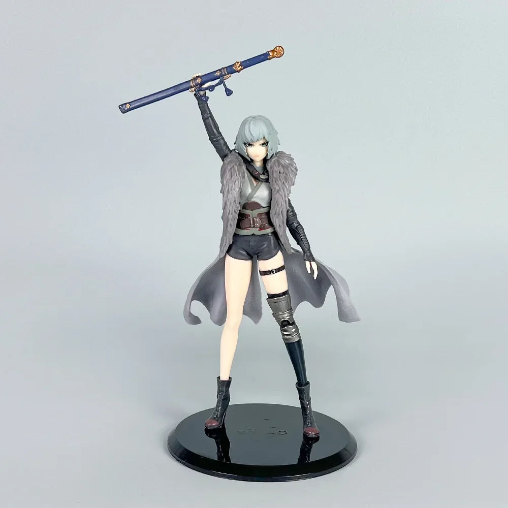 23cm INCARNATION Anime Figure Bai Yuekui Female Action Figure Desktop Decorations Pvc Model Dolls Toys Hobbies Boy Gifts