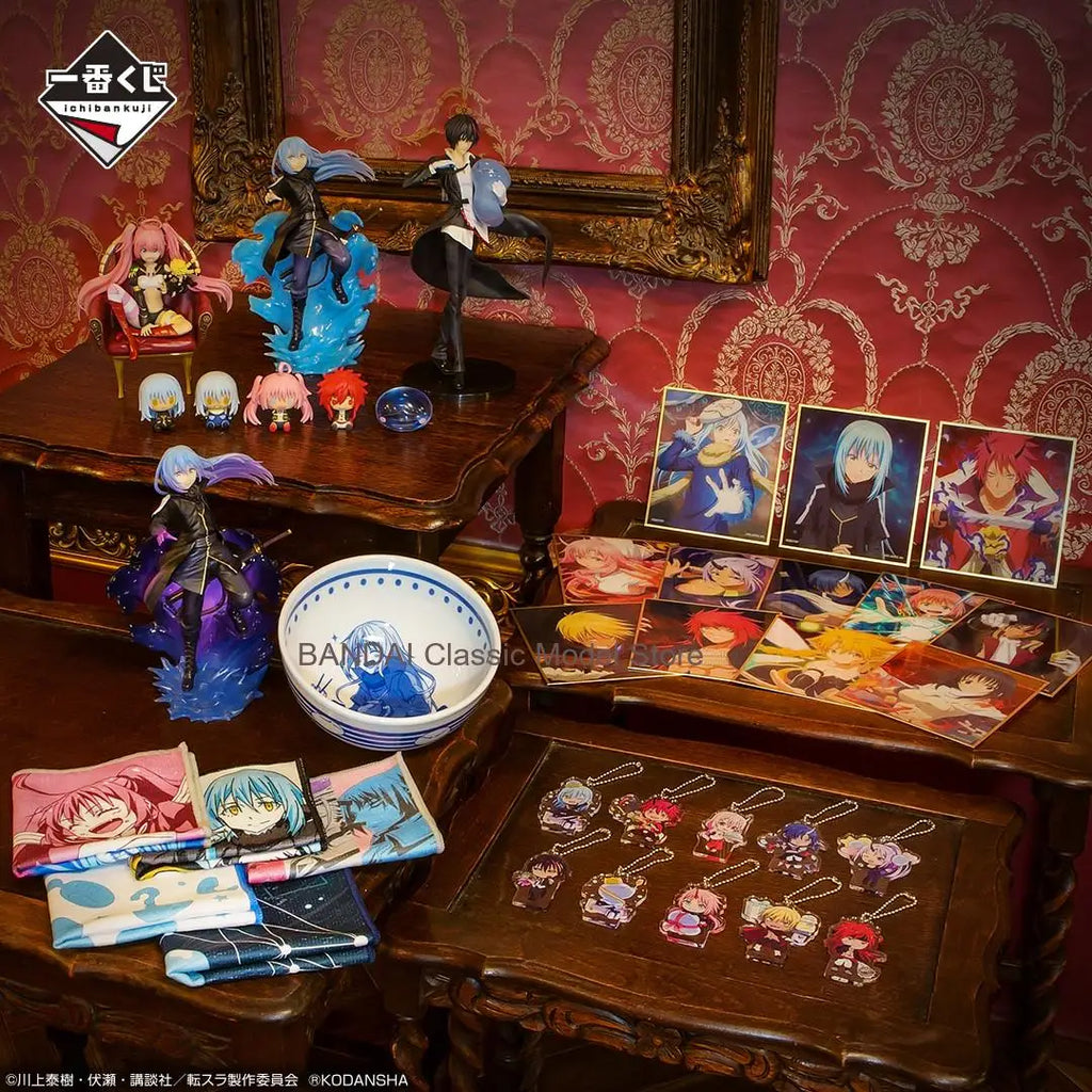100% in Stock Original Bandai Spirits Ichiban Kuji Tensei Shitara Slime Datta Ken Milim Nava Ramiris  Model Decoration