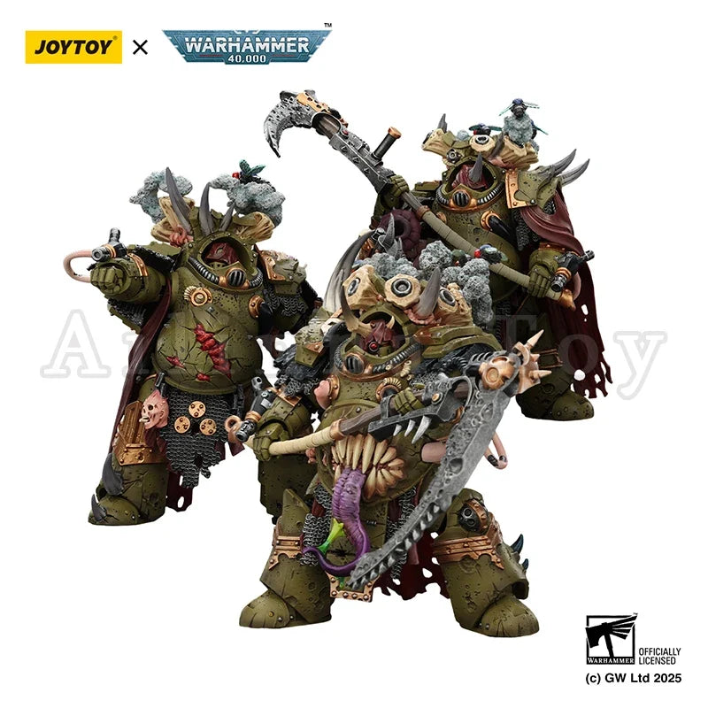 JOYTOY 1/18 Action Figure 40K Death Guard Deathshroud Terminator Anime Model Toy Gift