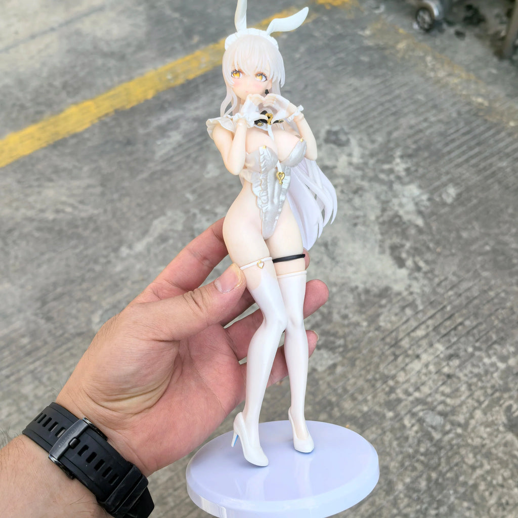 26cm Lucile Illustrated by Yuge Sexy Anime Girl Figure KonoSuba Darkness/Erina Nakiri Bunny Action Figure Adult Model Doll Toys
