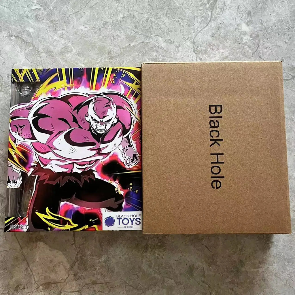 In Stock Black Hole Dragon Ball SH Figuarts SHF Final Battle Son of Ghost Jiren Anime Action Figures Toys Model Collection Gifts