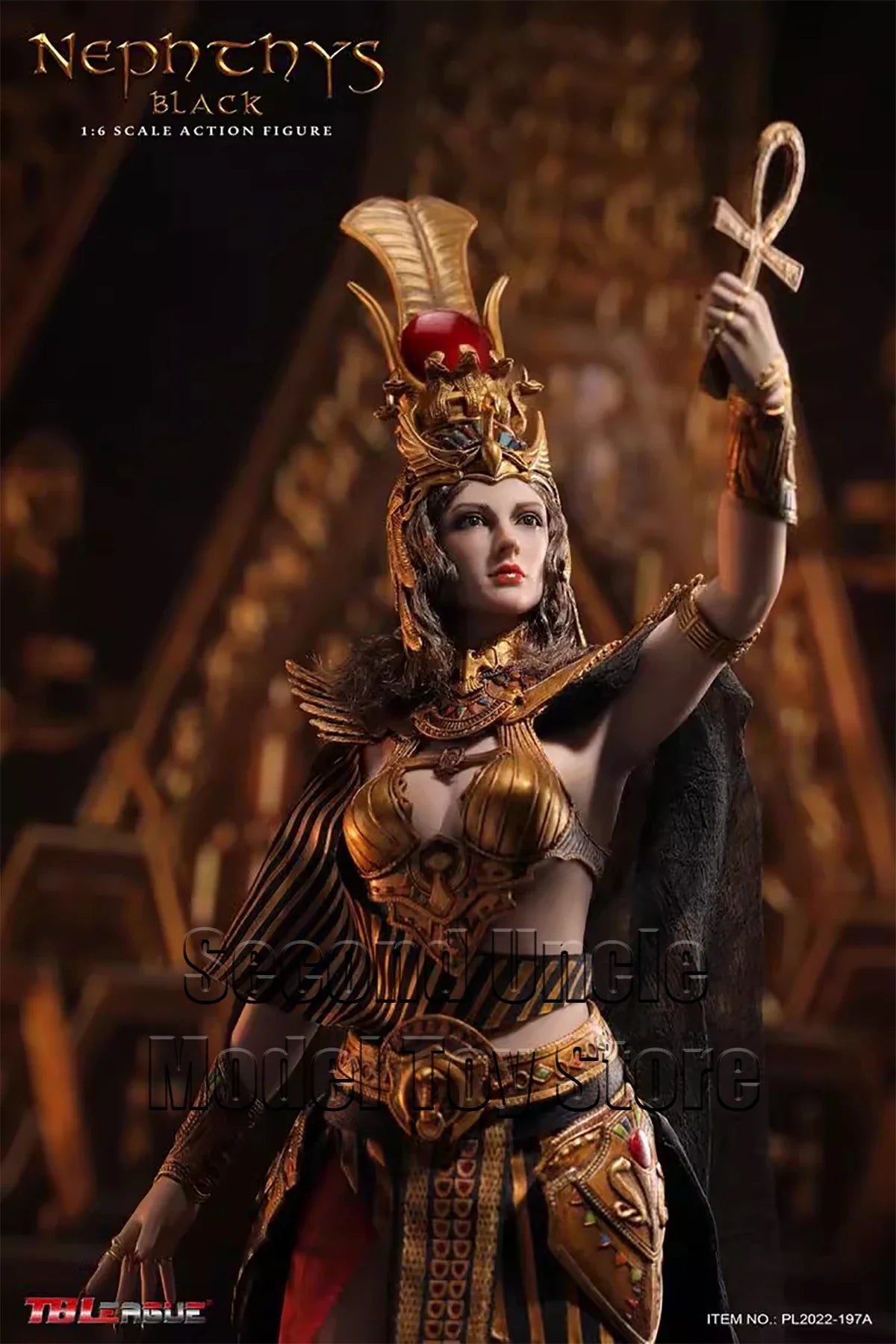 TBLeague PL2022-197 A/B 1/6 Nephthys Black  White 12'' Soldier Action Figure Full Set Collectible Model Toys Gift