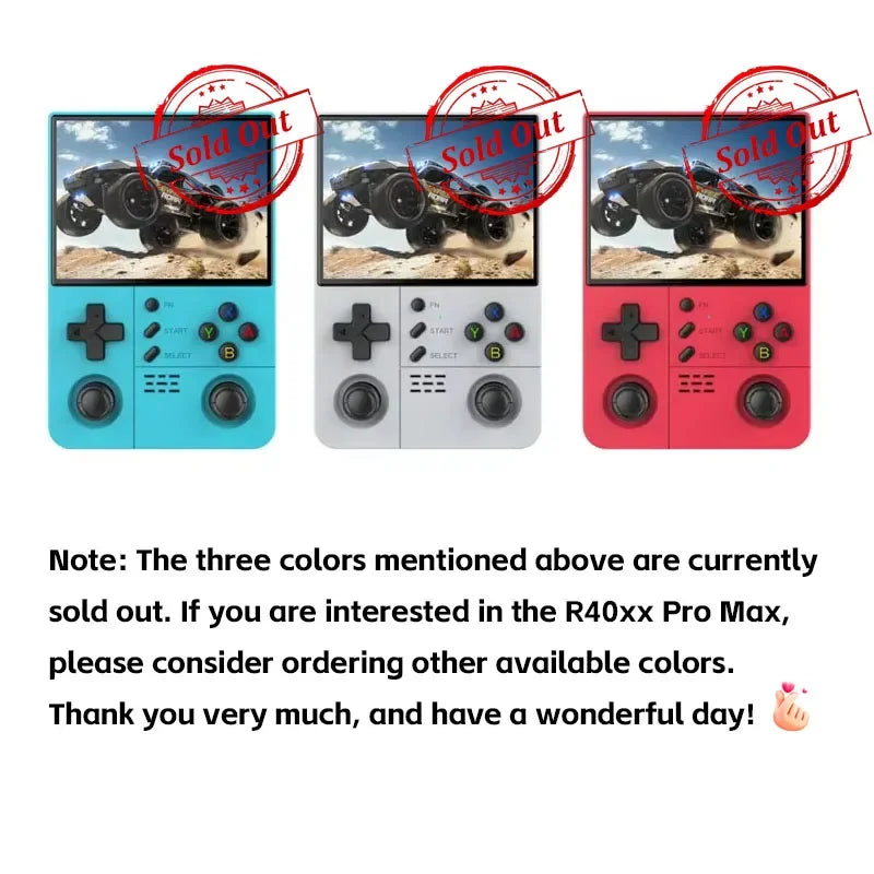 FUNKIDDY Retro Handheld Game Console R40XX pro Max Wi-Fi Compatible R36XX 20000+ Games Player Gift for Boys And Friends