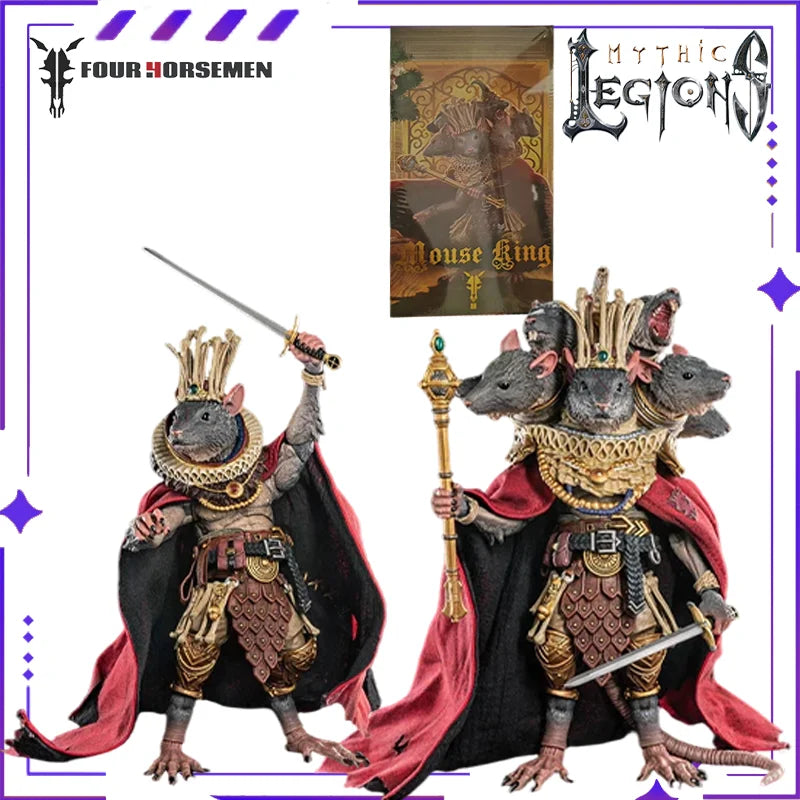 【 auf Lager 】 Four Knights Original Limited Edition 1/12 Mausekönig - Mythische Legion Nussknacker Actionfigur Modell Spielzeug Geschenk