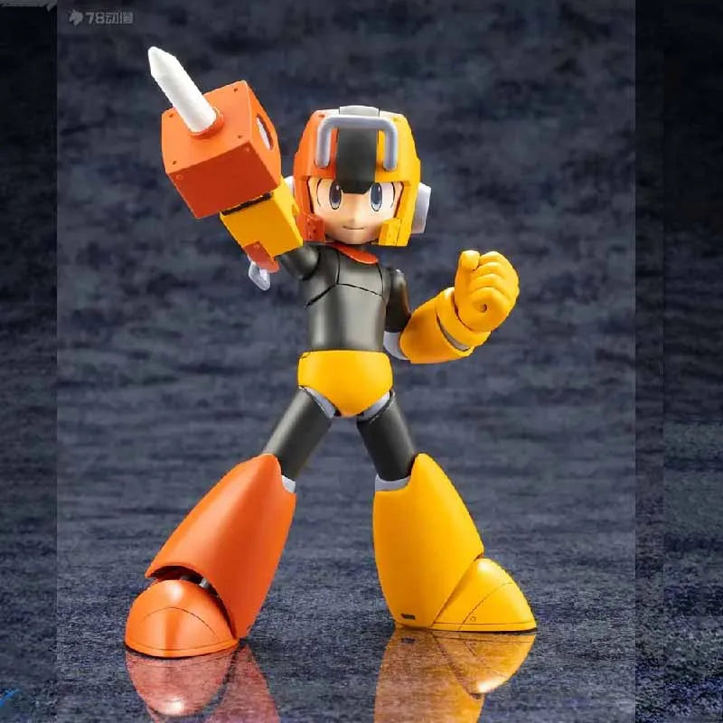 KOTOBUKIYA Original MEGA MAN Scramble Thunder Ver Pile Drive Ver Premium Charge Shot Ver Anime Action Figure Assembly Model Toys