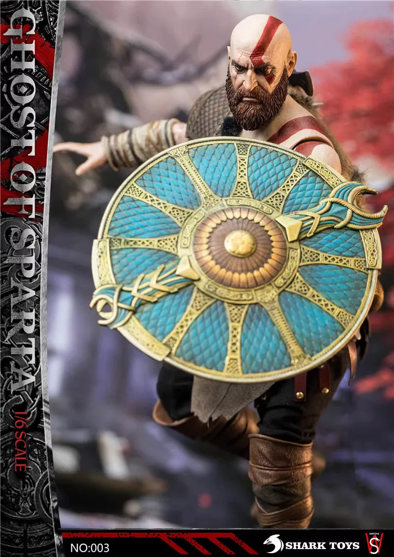 1/6 SWTOYS NR.:003 Männlicher harter Kerl Sparta Krieger 300 Soldat Komplettset Bewegliche Actionfigur für Fans Sammlerstück